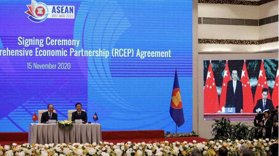 Signing ceremony for RCEP, world’s largest trade bloc of Asia Pacific nations