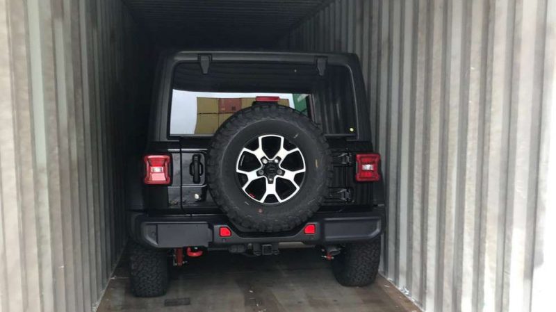 Stolen car already containerised in Port of Baltimore bound for West Africa