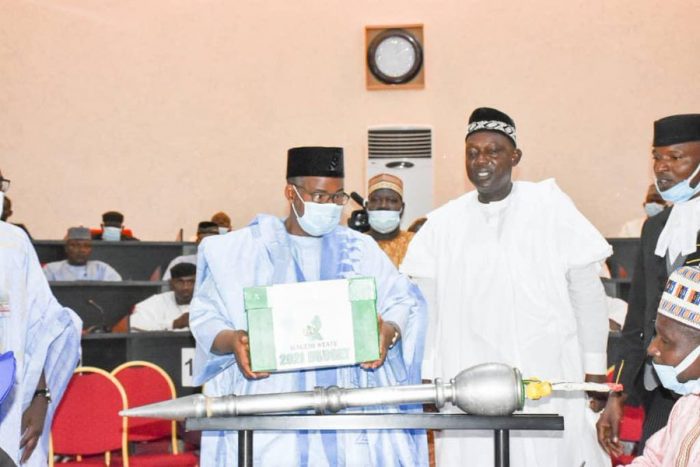 Governor Bala Mohammed presenting the budget 15 Dec. to Bauchi Assembly