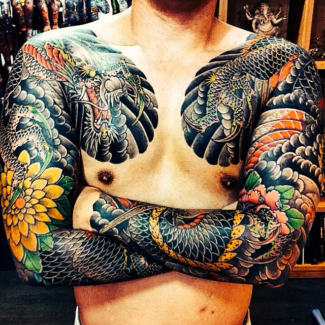 yakuza arm tattoo