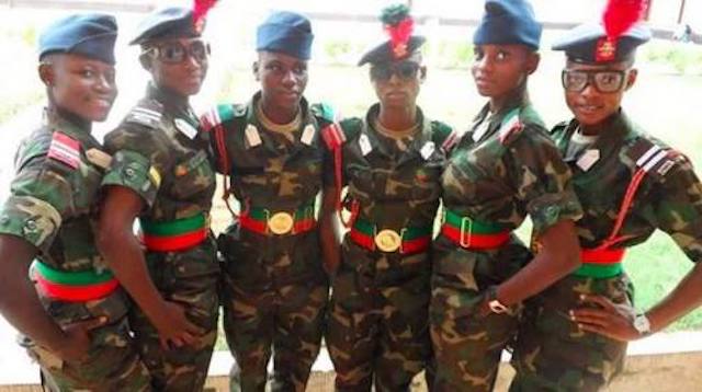 File:  Nigeria Defence Academy students