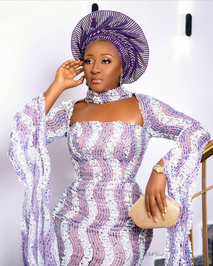 Nollywood actress, Ini Edo showcases lovely outfit [pictures] - P.M. News