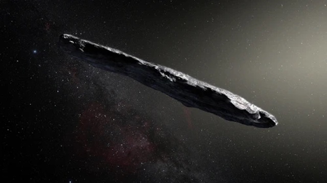 Oumuamua a natural object or from aliens in outer space?