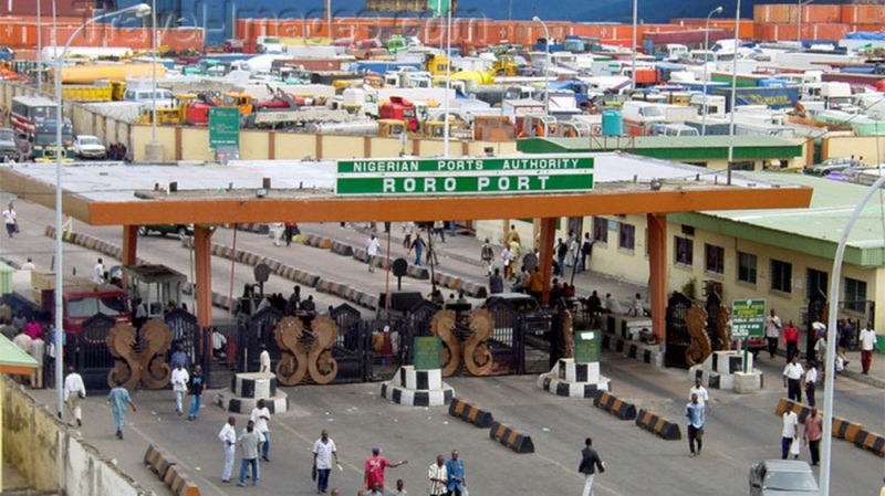 Roro Port in Tin Can Island