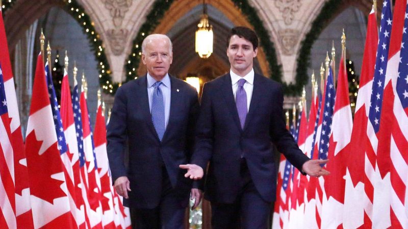 file Photo- Biden and Trudeau