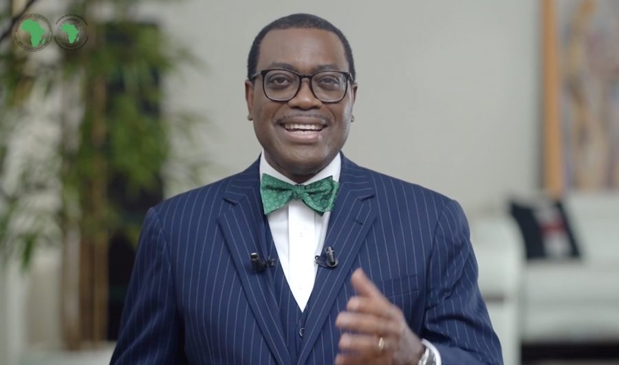Akinwumi Adesina delivers the virtual lecture on Nigeria’s federalism