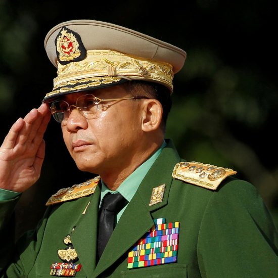 Min Aung Hlaing- head of Myanmar military junta