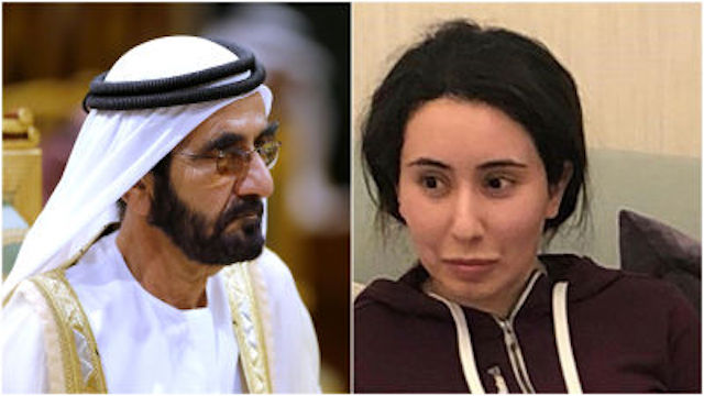 Sheikha Latifa with the Emir of Dubai, Sheikh Mohammed bin Rashid Al Maktoum