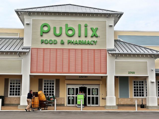 A Publix supermart where Rico Marley was arrested on Wednesday