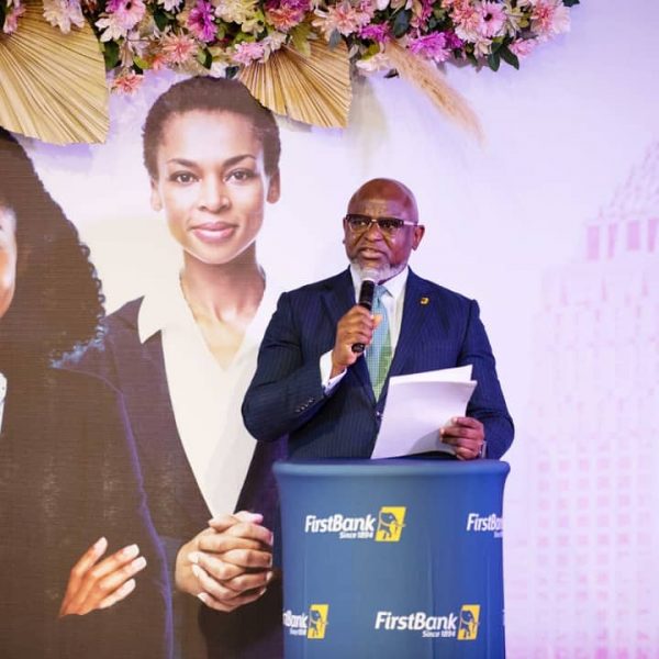Adesola Adeduntan CEO First Bank speaks at First Gem annual conference