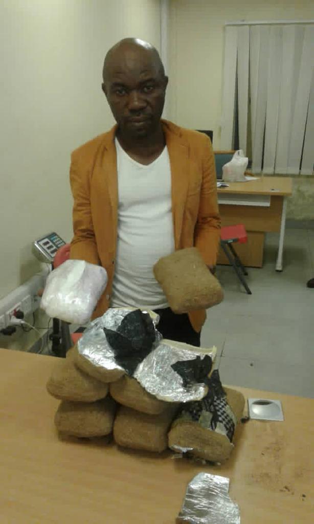 Aniede Chimezie Bright allegedly arrested with N2 billion worth of drugs