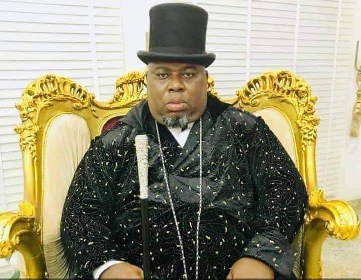 Asari Dokubo in the official photo he released as the head of Biafra Customary Government now disowned by Ijaw communities