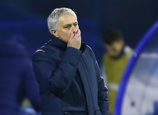 Jose Mourinho: saddened by Tottenham’s exit from Europa