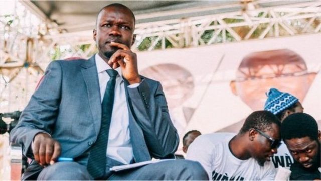 Ousmane Sonko: his arrest sparked riots in Senegal