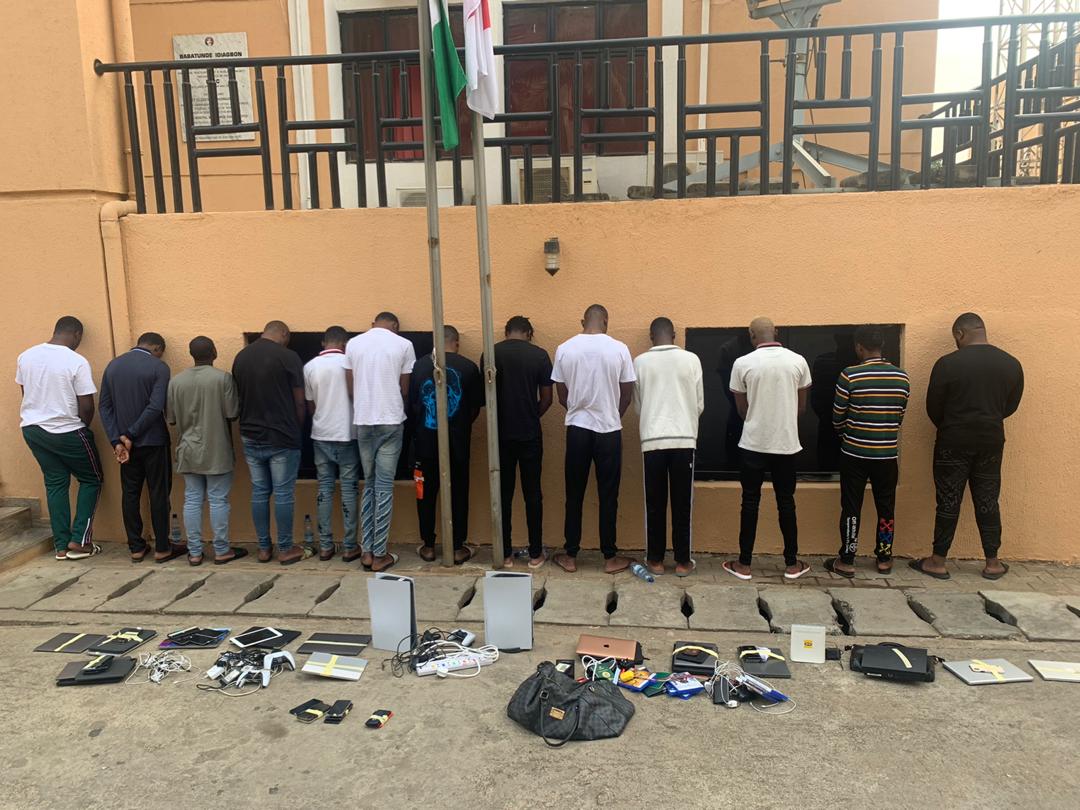 Yahoo boys arrested in Abuja