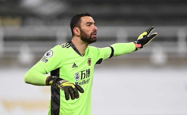 Rui Patricio: suffers head injury in Wolves match with Liverpool