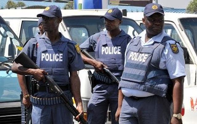 South-African-Police officers