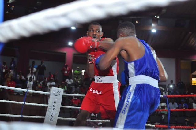 Boxers at the National Sports Festival