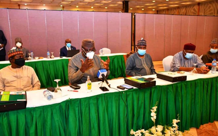 Nigeria Governors’ Forum during their meeting