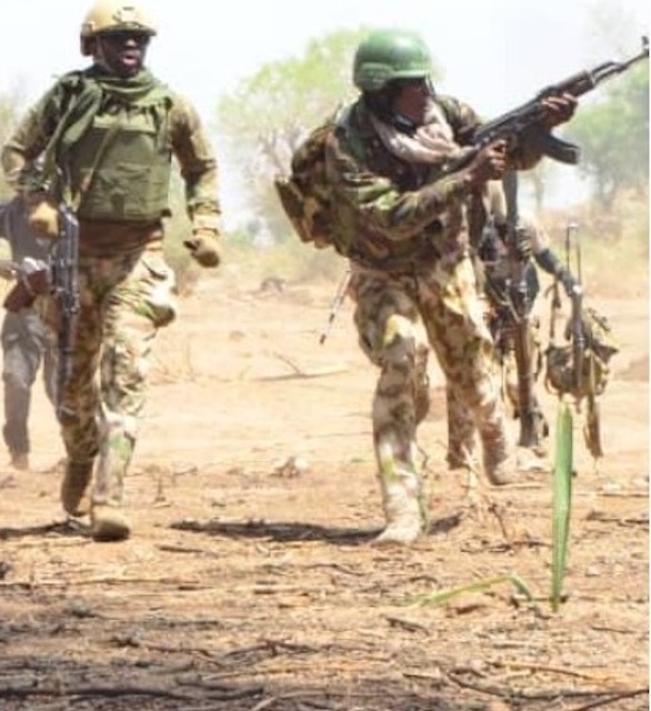 Nigerian troops