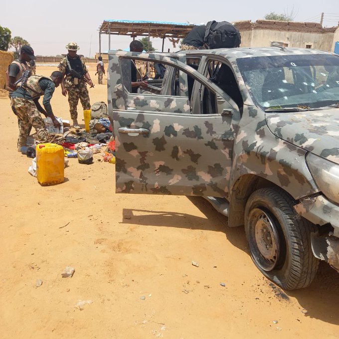 Nigerian troops in Geidam: no words on Mainok attack by ISWAP