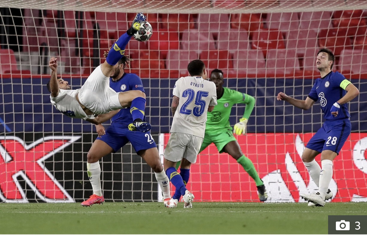 Taremi's bicycle kick that gave Chelsea's Mendy no chance