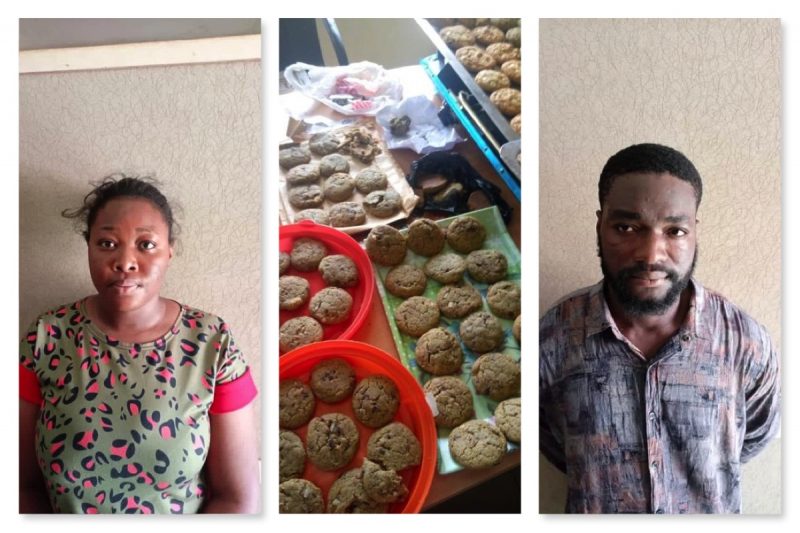 The undergraduate Rhoda Agboje and boyfriend Nwankwo arrested for selling drugged cookies to schoolkids