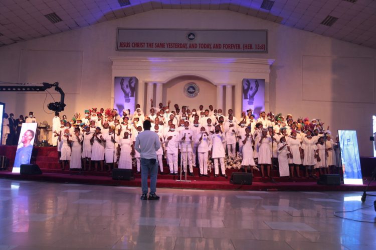 RCCCG choir ministering