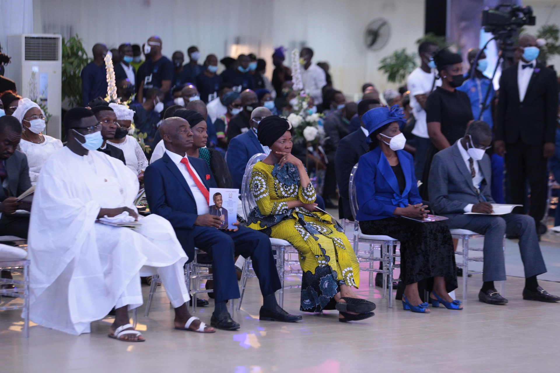Dignitaries at the Farewell Service of Pastor Dare Adeboye, at the Youth Centre, Redemption Camp