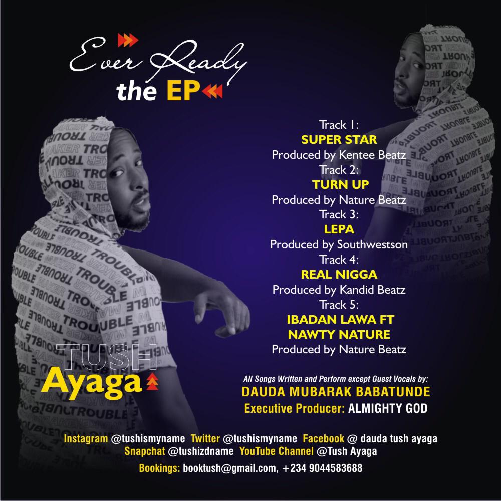 Tush Ayaga 'Ever Ready' EP Tracklist