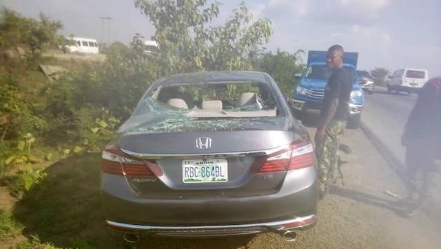 Honda Accord recovered on Kaduna-Abuja road: the occupants yet to be accounted for