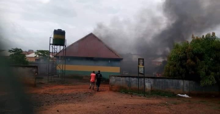 Mike Okiro Police station in Ubani attacked by hoodlums