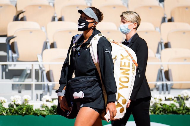 Naomi Osaka: gives cryptic response to French Open fine