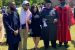 Senator Adeleke, 2nd right during the graduation in Atlanta