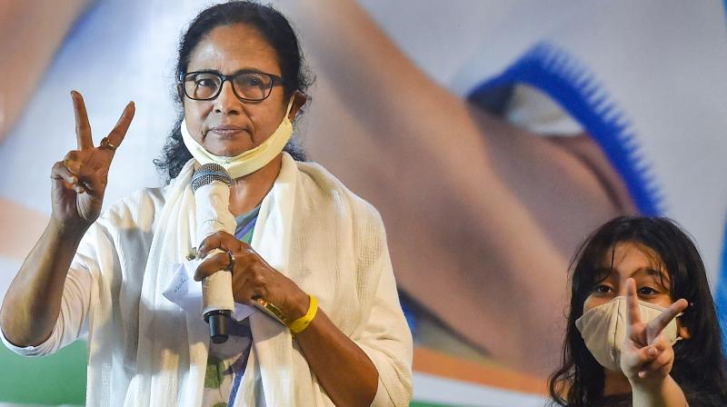 West Bengal Chief Minister Mamata Banerjee: her party thashes PM Narendra Modi’s party