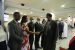 Ambassador Abdullahi Shehu Yibaikwal, right, on arrival in Moscow
