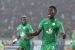 Ben Malango and another Raja Casablanca team mate