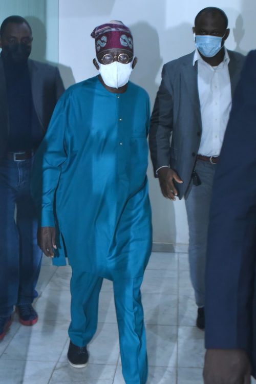 Tinubu arriving in Lagos on Tuesday night