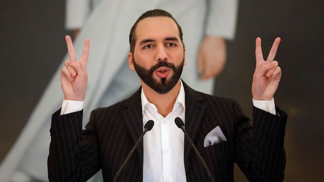 El Salvador President Nayib Bukele