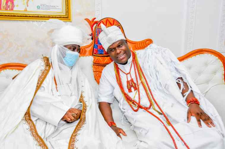 Emir of Kano, Ado Bayero and Ooni of Ife