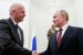 FIFA president Gianni Infantino and Russia's president Vladimir Putin