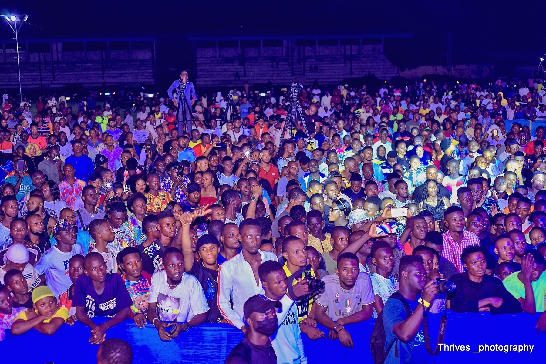 Crowd at Jumabee Inspires Concert 2021 held in Lokoja, Kogi State