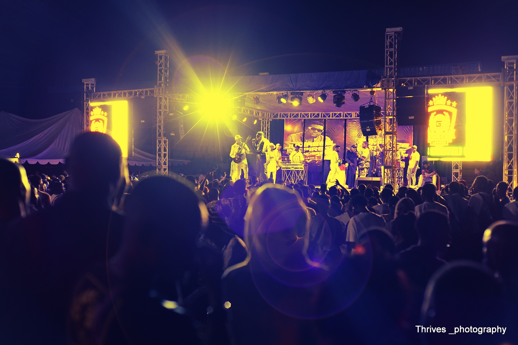 Jumabee performing at his Concert held in Lokoja, Kogi State