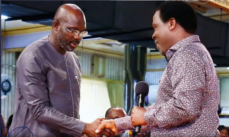 I'm saddened by T.B. Joshua's death, he impacted my life - President Weah