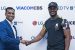 Head Corporate Marketing LG Electronics West Africa Operations, Hari Elluru; and Country Manager, ViacomCBS Networks Africa, Bada Akintunde-Johnson; at the official announcement of LG OLED and ViacomCBS Networks Africa advertising and sponsorship deal in Lagos.