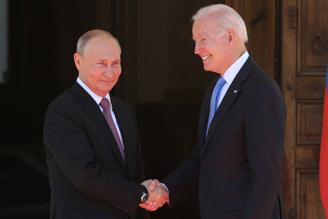 Putin, Biden in Geneva on Wednesday