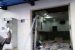 The damage done to one of the banks attacked by robbers in Apomu and Ikire on Wednesday
