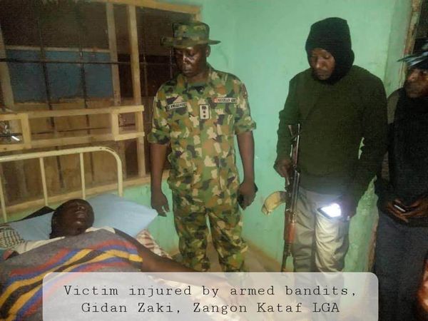Injured in Bandits attack