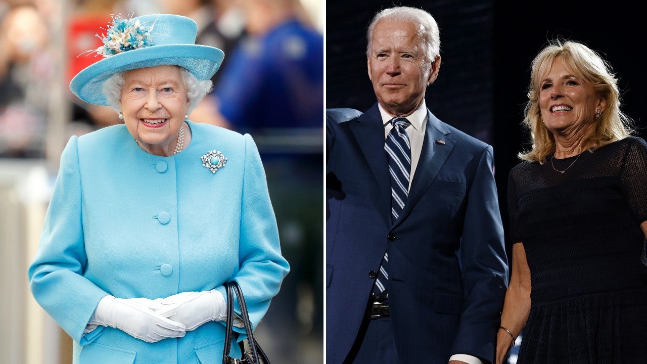 Joe Biden meets Queen Elizabeth