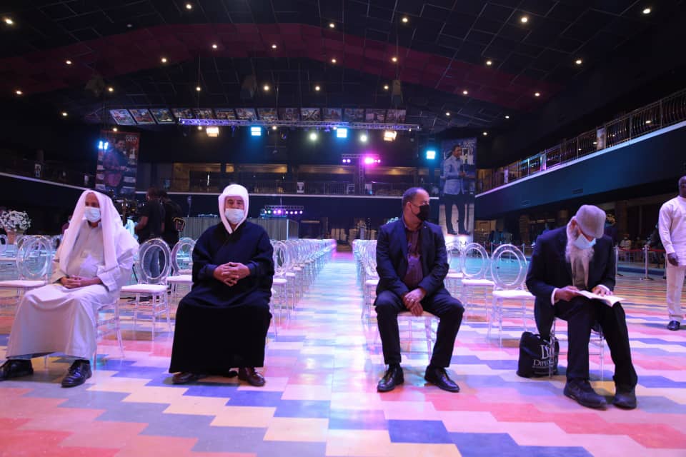 Dignitaries from Rabbi, Israel at the lying-in-state service of late TB Joshua. Photo by Ayodele Efunla